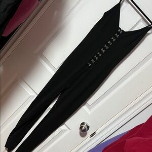 Black Jumpsuit with Detail